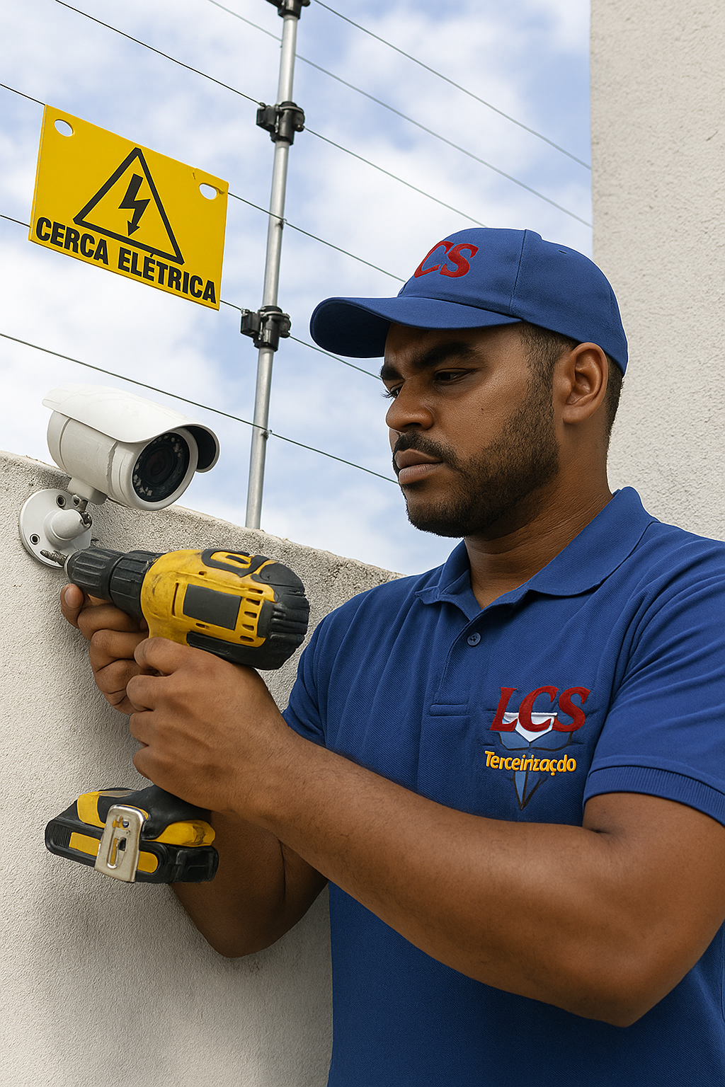 Instalação de CFTV e Cerca Elétrica